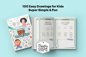 100 Easy Drawings for Kids