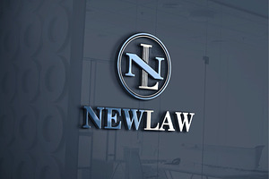 Letter N & L Logo | Law Logo, a Branding & Logo Template by REDVY CREATIVE