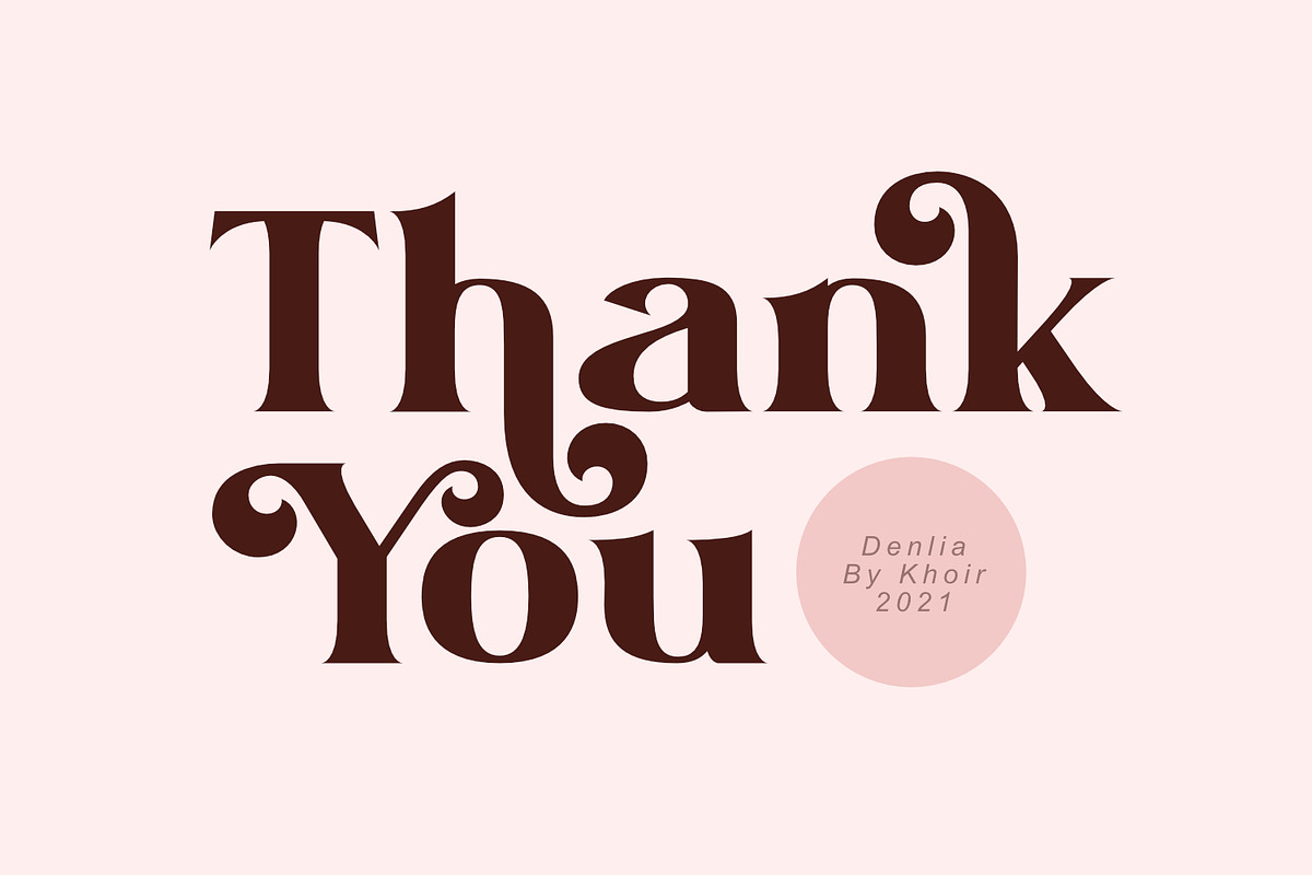 Denlia - Modern Serif, a Serif Font by Khoir (Photo 11 of 11)