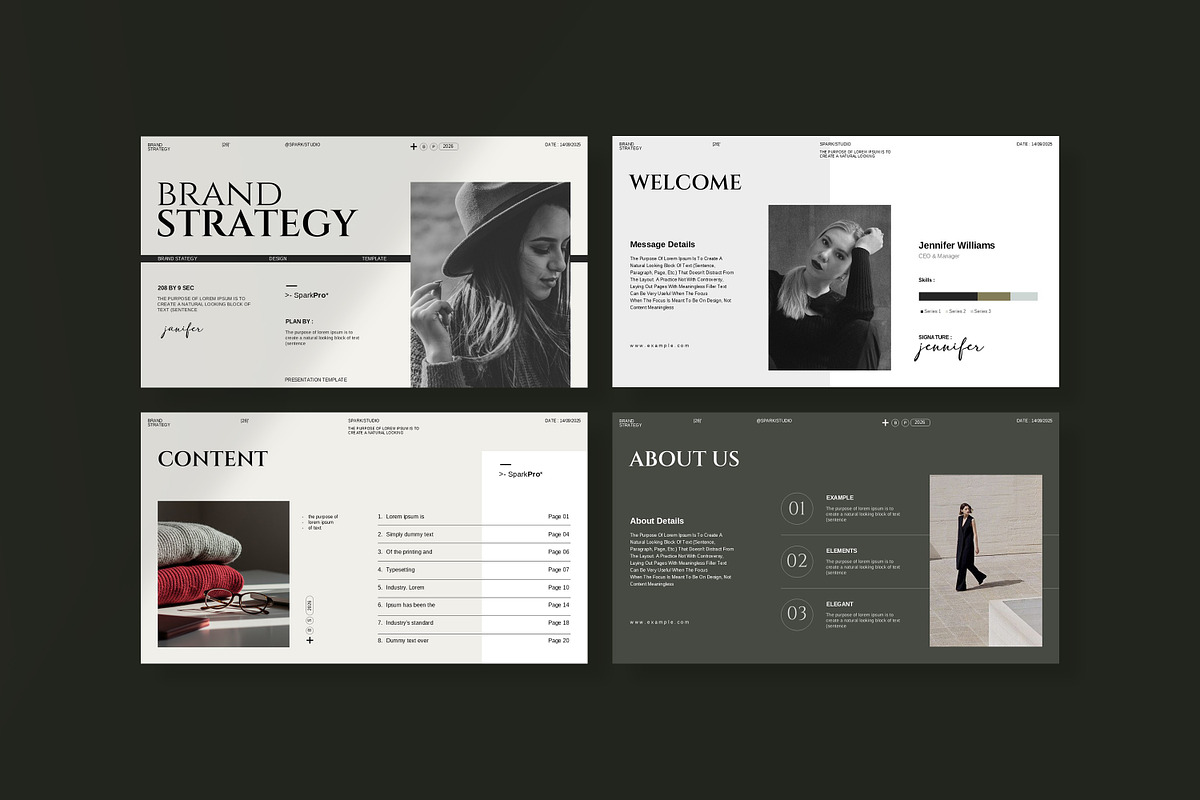 Brand Strategy GoogleSlides Template, a Presentation Template by SparkPro (Photo 2 of 9)