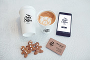 Coffee Branding Mock-up Vol 2, a Cups & Container Mockup by Freeman Studio (Thumbnail 7 of 19)