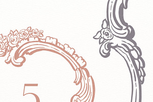 Baroque crest