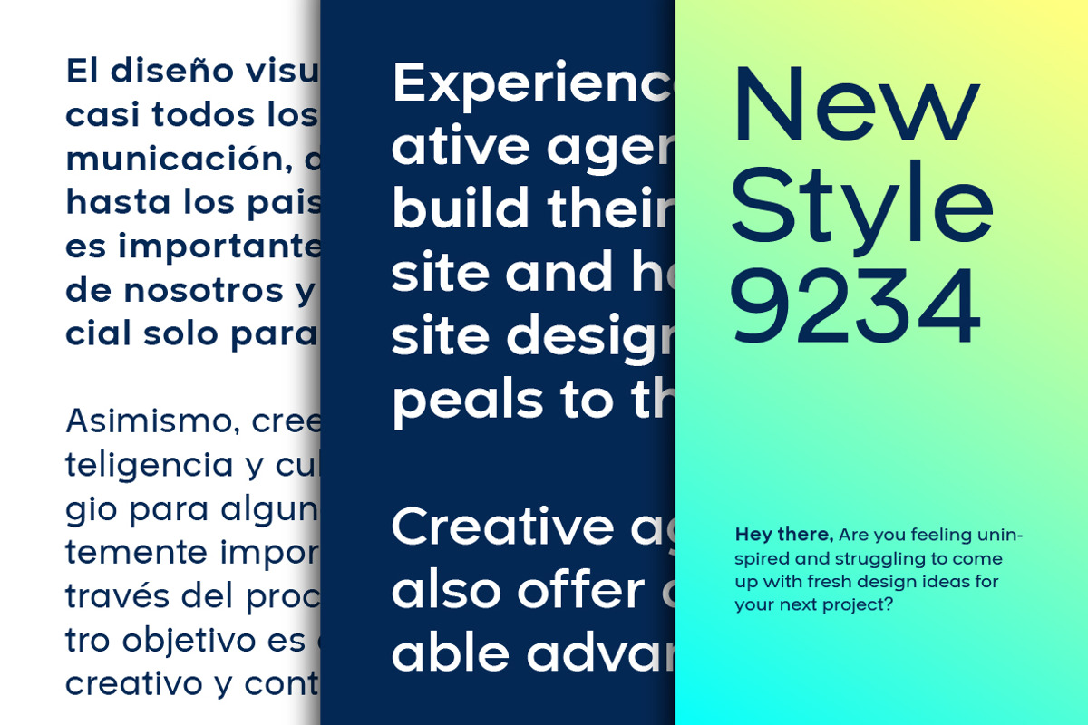 Horas Geometric Sans Serif, a Sans Serif Font by Yukita Creative (Photo 8 of 11)