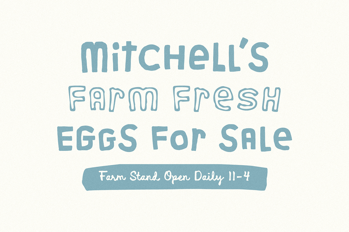 Marigold Market + Strawberry Jane, a Handwritten Font by Bruised Goods (Photo 4 of 13)