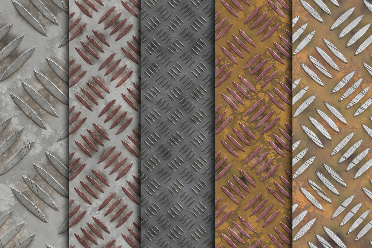 Diamond plate textures 3, a Texture Graphic by dotstudio (Photo 2 of 9)