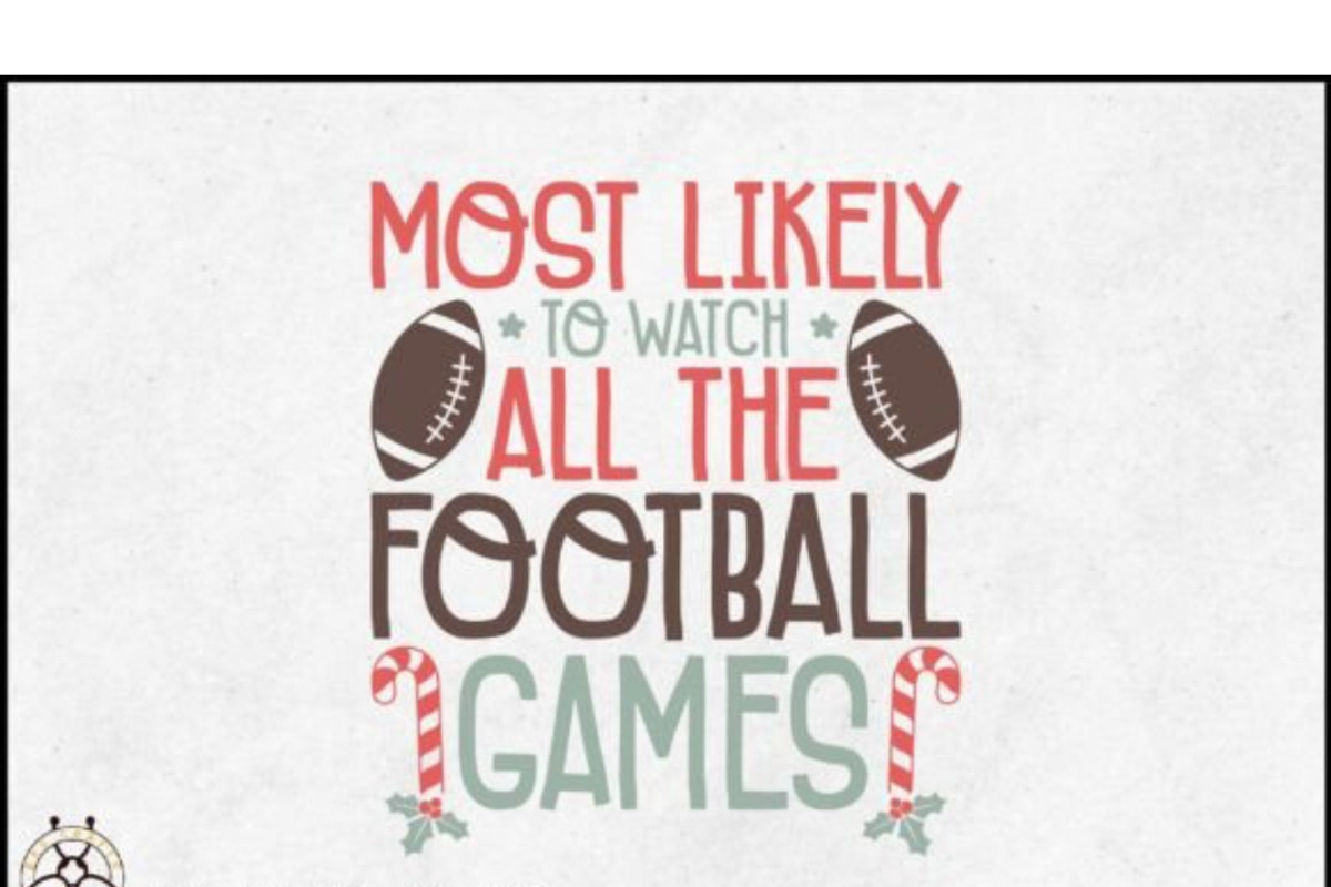 12 Christmas Football SVG Bundle, a Graphic by BeeCraftR (Photo 6 of 11)