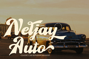 Sekitany Retro Script Typeface