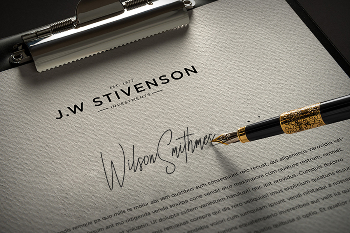 Besttones Signature Font preview 6