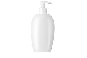 White blank dispenser bottle, a Health & Medical Photo by BOOCYS