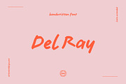SA Del Ray Handwritten Font, a Handwritten Font by Artcoast Fonts (Thumbnail 1 of 7)