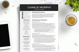 Modern CV Resume Template for Word