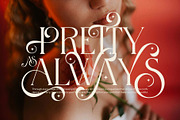 Sweet Valentine Stylish Serif Font, a Serif Font by Perfectype (Thumbnail 4 of 8)