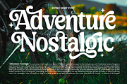 Rodrego Elegant Retro, a Sans Serif Font by Haps Space (Thumbnail 2 of 10)