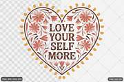 Boho Flowers with Quotes Bundle, an Illustration by Actual Pixel (Thumbnail 7 of 14)