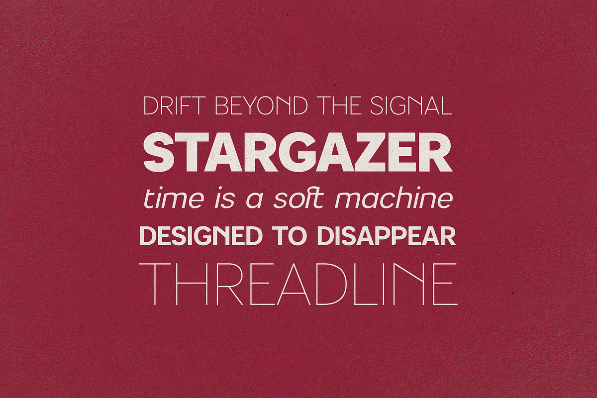 LUMA Prime – Modern Typeface, a Sans Serif Font by VP Fonts (Photo 4 of 18)