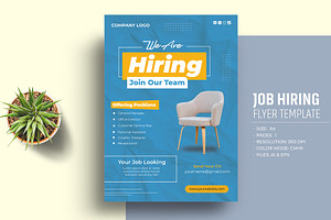 Job Hiring Flyer Template