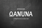 Qanuna - Luxury Serif Typeface, a Serif Font by Astuti Studio (Thumbnail 1 of 16)