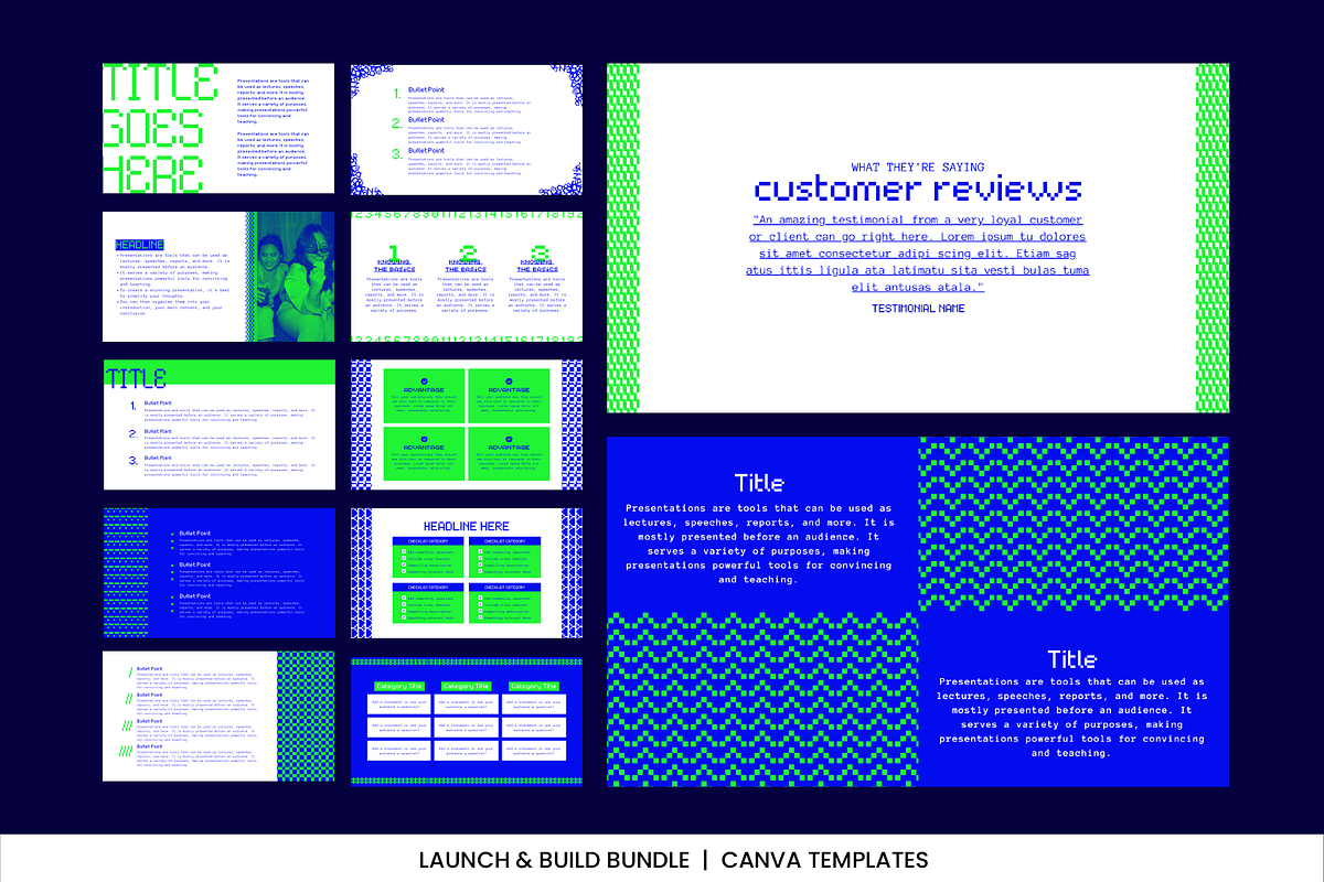 90s Brutalist Presentation Template, a Presentation Template by WorkShy Studio (Photo 4 of 6)