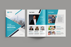 Company Brochure Layout Template.