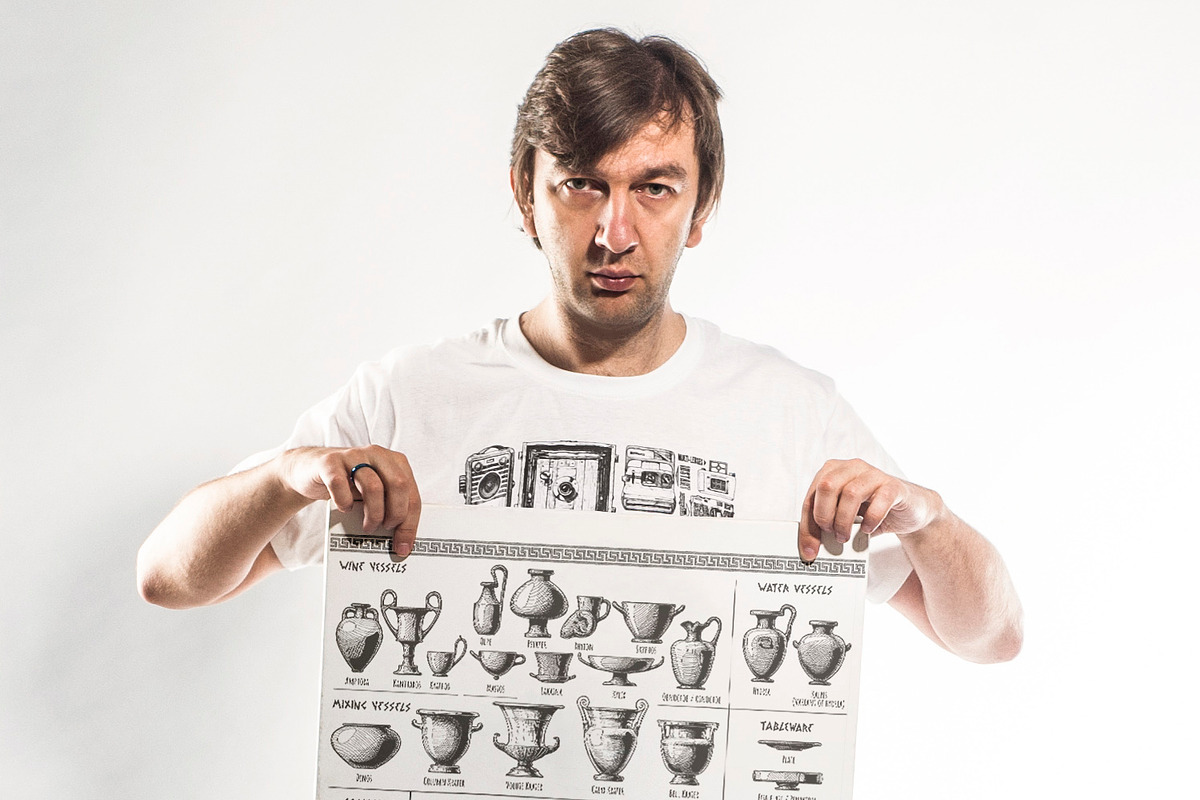 Typology of Greek vase shapes, an Illustration by CatMadePattern (Photo 8 of 8)