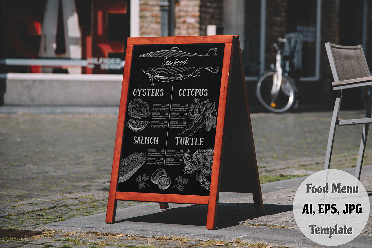 Food Menu Template, a Brochure Template by RichmanStudio (Photo 7 of 12)