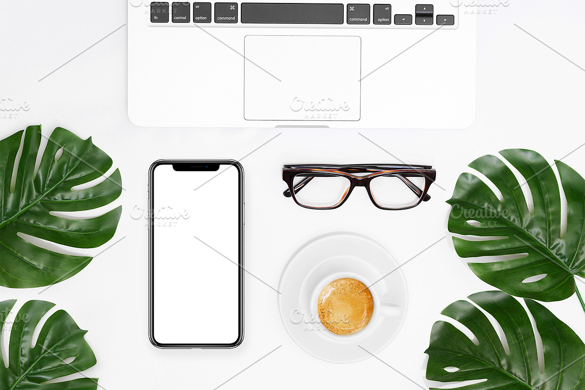 iPhone X mockup, an iPhone Mockup by Alim Yakubov (Photo 2 of 2)
