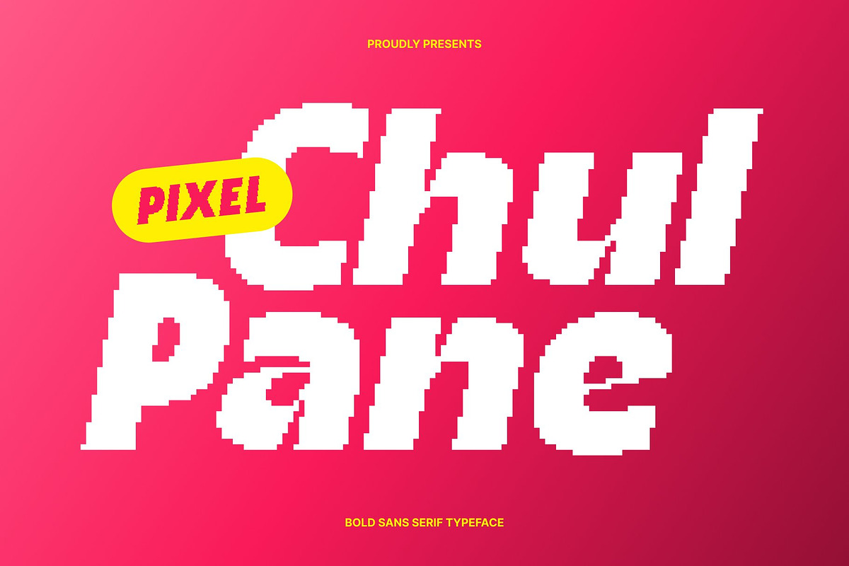 Chulpane Pixel, a Sans Serif Font by Craft Supply Co. (Photo 1 of 8)