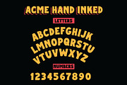 Acme Hand Font, a Font by Kern Club (Thumbnail 7 of 9)