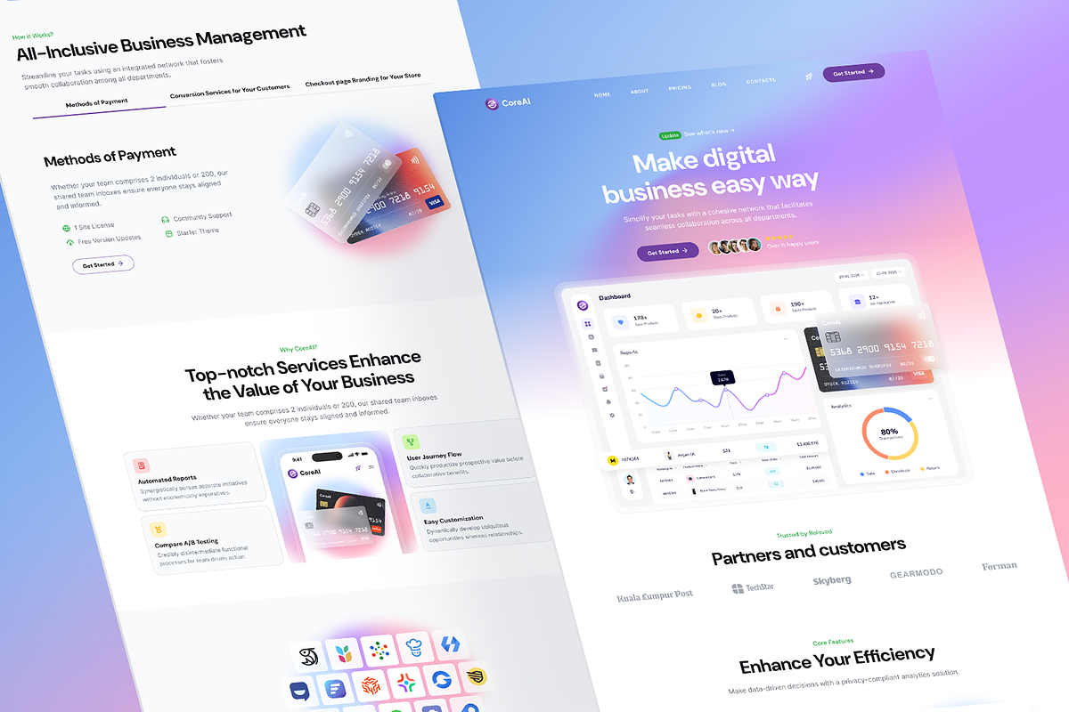 CoreAI: The SaaS Framer Template preview 5