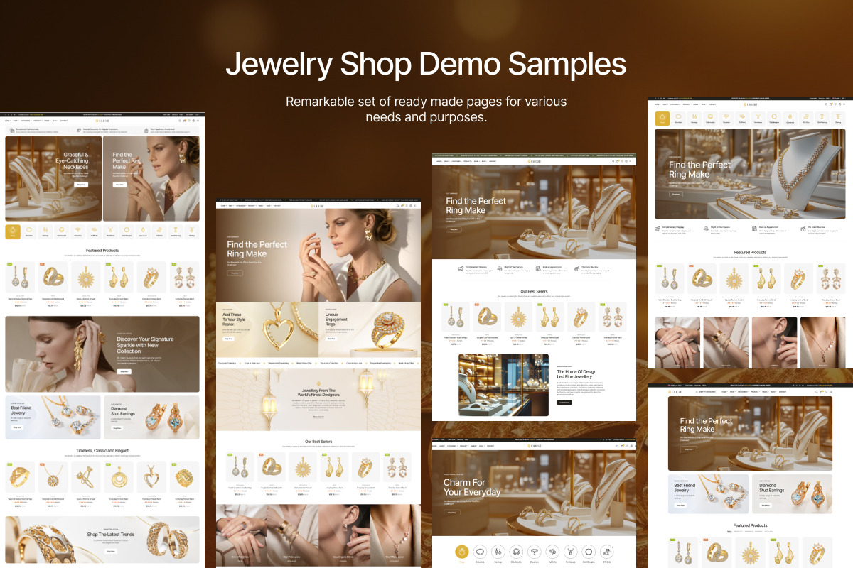 Olight - Jewelry Store WordPress, a WordPress Template by Opal Wordpress Theme (Photo 2 of 7)