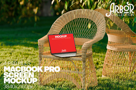 MacBook Pro Screen Mockup Arbor