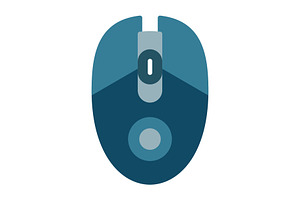 Mouse Flat Icon, an Icon by Pexelpy