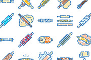 Rolling pins collection for dough, an Object Graphic by pikepicture (Thumbnail 3 of 3)