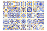 Mediterranean Tile Patterns Big Set, a Pattern Graphic by Vector beauty (Thumbnail 2 of 5)