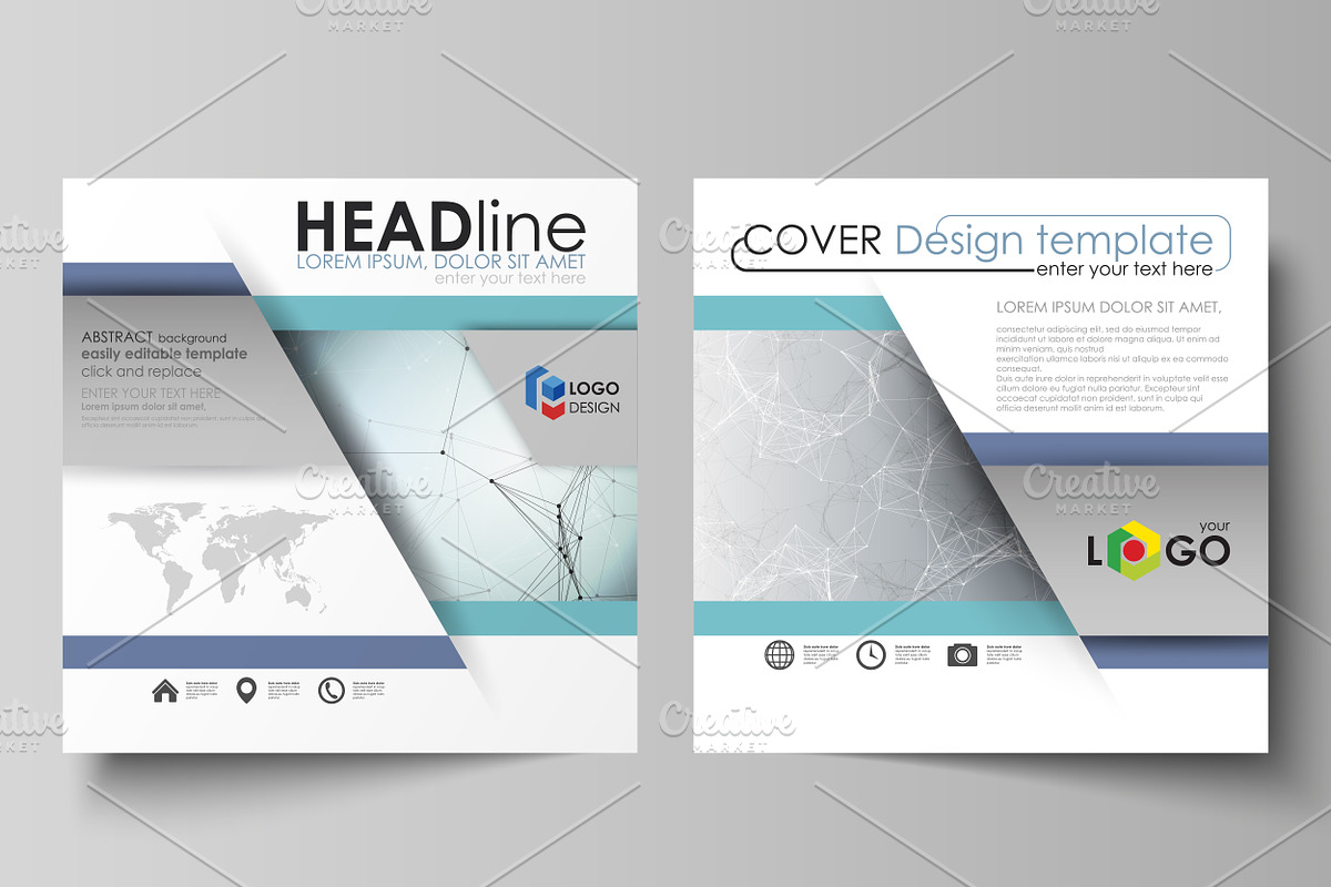 Mega Pack templates, a Brochure Template by VectorShop (Photo 22 of 102)