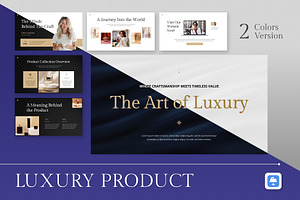 Luxury Product Keynote, a Presentation Template by Antstheme