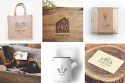 Farm love - premade logos set, a Branding & Logo Template by Alisovna (Thumbnail 9 of 12)