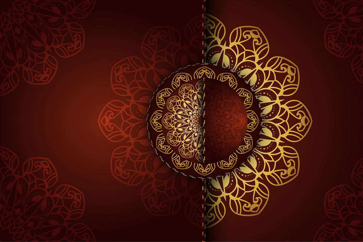 560+ Mandala Design Mega Collection, a Decorative Illustration by NJ Himel (Photo 161 of 289)