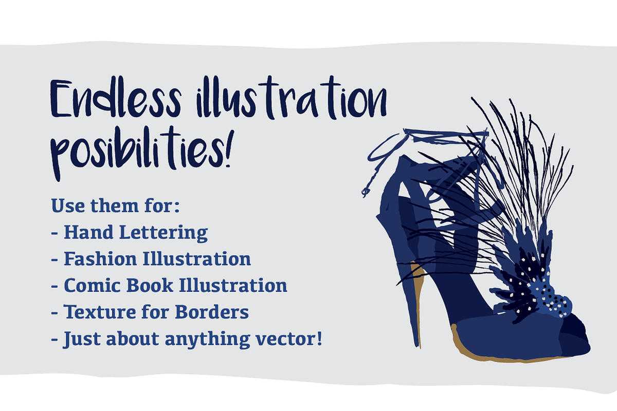 Messy Markers for Illustrator, a Brush Add-On by Sheree Designs (Photo 2 of 4)