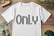 Stacked Outline, a Script Font by FreshTypeINK (Thumbnail 4 of 7)