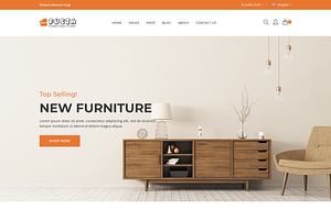 Furniture ECommerce Template - Fusta