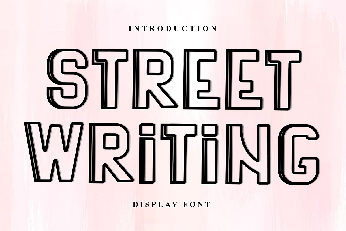 Street Writing, a Script Font by InermediaSTUDIO (Photo 1 of 8)