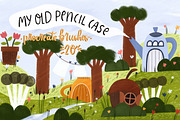 My old pencil case brushes, a Brush Add-On by Sentimental postman (Thumbnail 1 of 6)