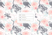 Kento Vector Prints & Motifs, a Pattern Graphic by Pink Linen (Thumbnail 4 of 12)