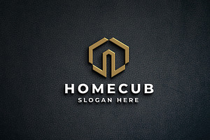 Geometric Home Estate Logo, a Branding & Logo Template by Design_Planet