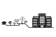 Smart Education Icon Bundle, a Graphic by hafijul (Thumbnail 3 of 14)