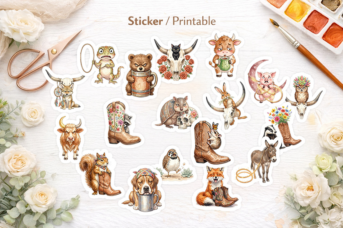 Sarcastic Desert Animal Sublimation, an Animal Illustration by Artnoy (Photo 7 of 18)