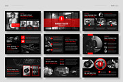 Music Recording Studio - Powerpoint, a Presentation Template by fluffstudio (Thumbnail 3 of 4)