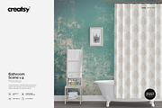 Bathroom Scene 4 Mockup, a Household Mockup by creatsy2 (Thumbnail 1 of 3)