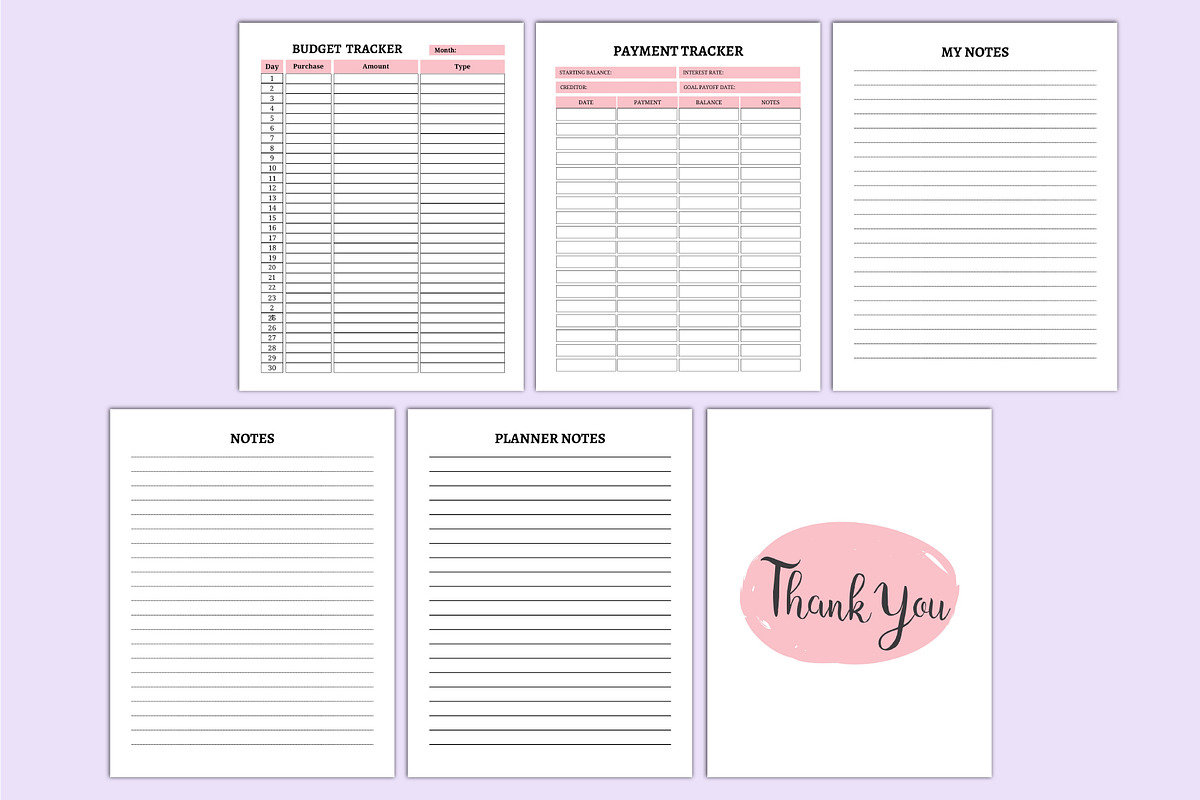 2025 Life Planner For Canva, a Stationery Template by Shumaya (Photo 6 of 6)